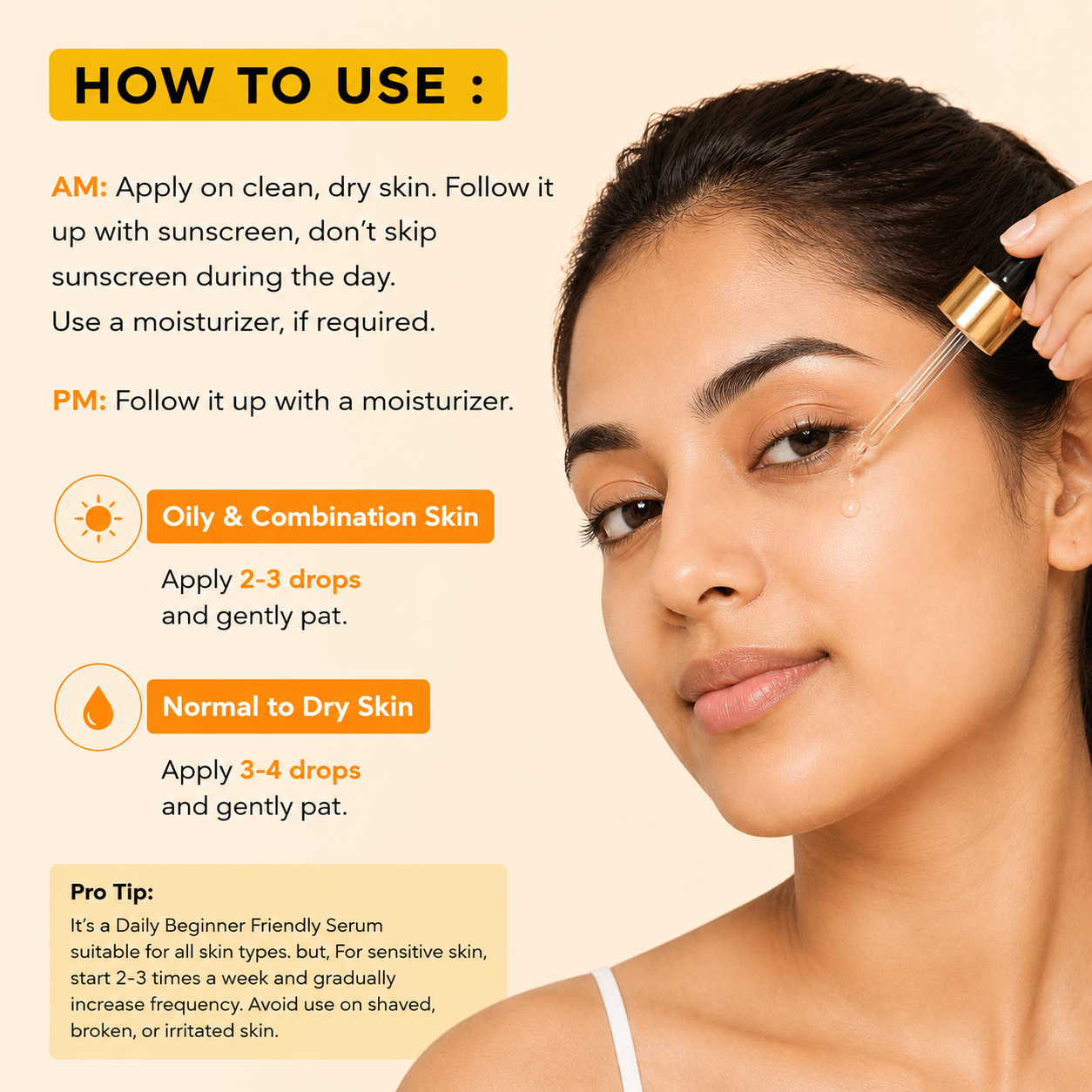 Neem Villa Vitamin C & E Face Serum (30ml)